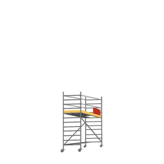 Alu Fahrgerüst Mod. E Standardausführung - Breite: 1,30 m - Gerüstl.: 3,05 m, Arbeitsh.: 4,30 m