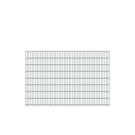 Doppelstabmattenzaun Goliath 8/6/8 mm - Ausführung: anthrazit beschichtet, Höhe: 163 cm, Länge: 251 cm