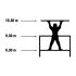 Alu Fahrgerüst Mod. FP (Treppenturm) - Breite: 1,30 m, Länge: 2,50 m - Arbeitshöhe: 10,30 m